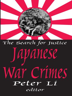 cover image of Japanese War Crimes